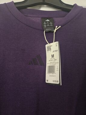 adidas Purple Crewneck Sweatshirt - Women’s Medium